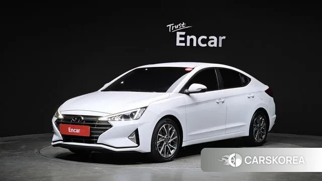 Hyundai The New Avante AD 2019 Белый из Кореи