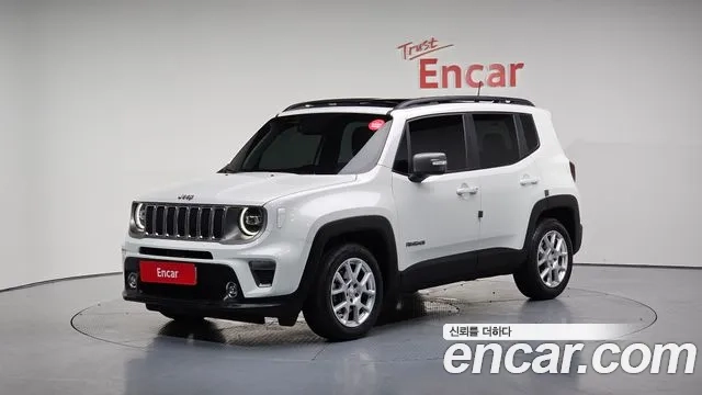 Jeep Renegade 2021 Белый из Кореи