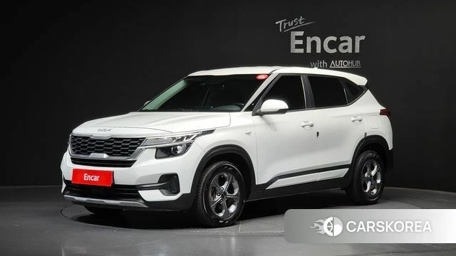 Kia Seltos 2021 Белый из Кореи