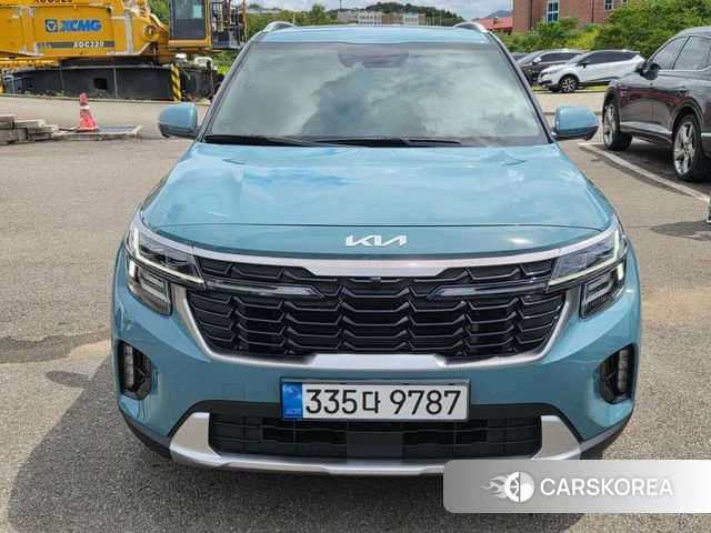 Kia The New Seltos 2024 Синий нефрит из Кореи