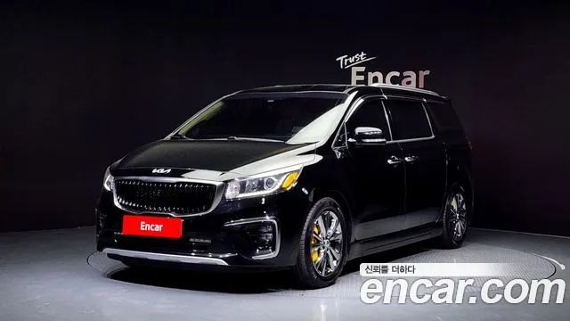 Kia The New Carnival 2018 Черный из Кореи