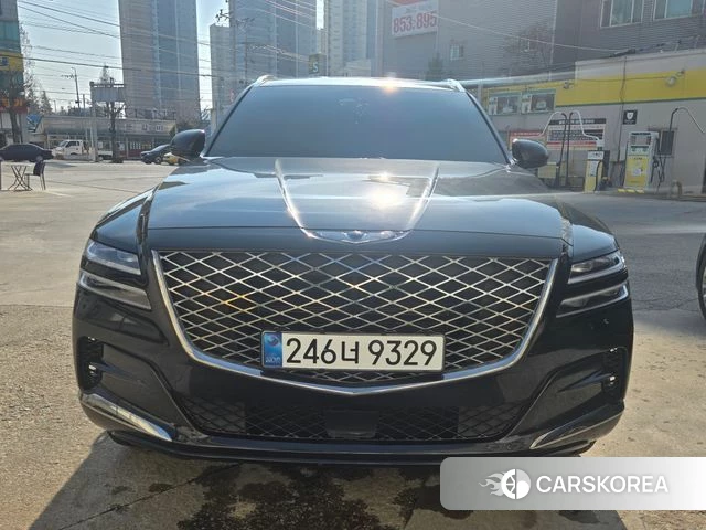 Genesis GV80 2022 Черный из Кореи