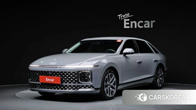 Hyundai Grandeur Hybrid (GN7) 2024 Серебристо-серый из Кореи