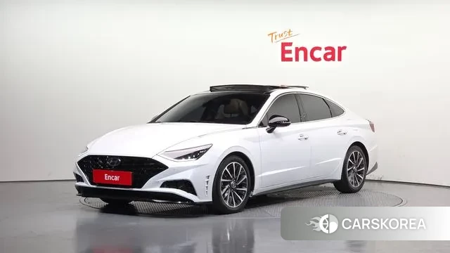 Hyundai Sonata (DN8) 2019 Белый из Кореи