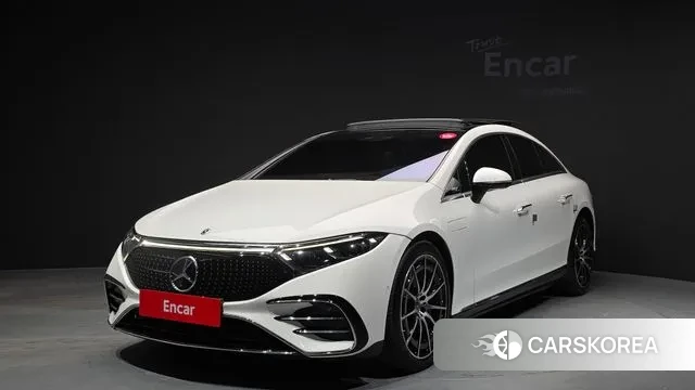 Mercedes-Benz EQS V297 2021 Белый из Кореи