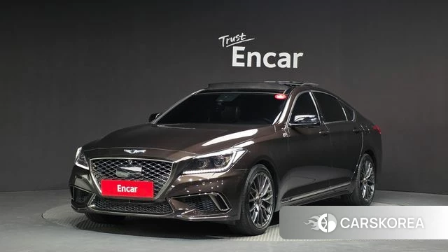 Genesis G80 2018 Коричневый из Кореи