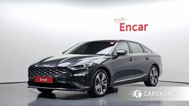 Kia K8 Hybrid 2023 Серый из Кореи