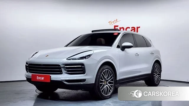 Porsche Cayenne (PO536) 2022 Серебристо-серый из Кореи