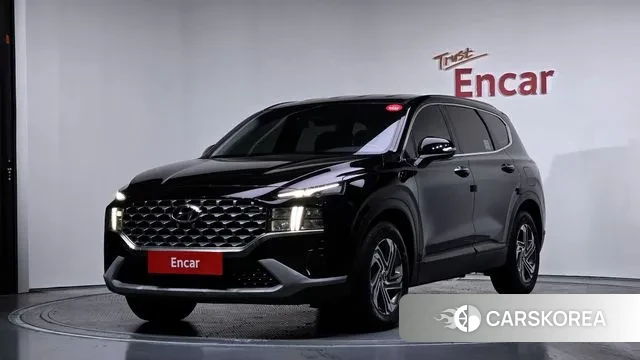 Hyundai The New Santa Fe 2021 Черный из Кореи