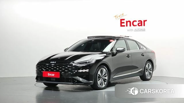 Kia K8 Hybrid 2024 Черный из Кореи