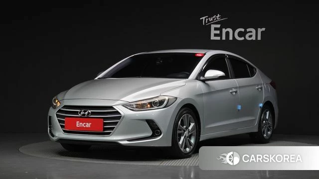 Hyundai Avante AD 2018 Серебряный из Кореи
