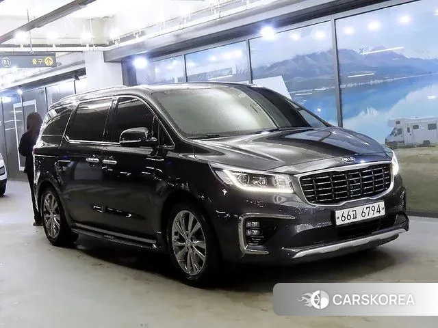 Kia The New Carnival 2019 Серый из Кореи