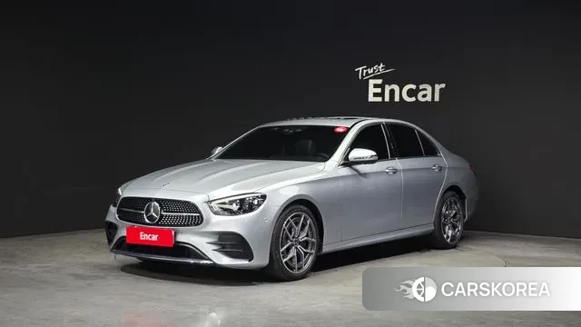 Mercedes-Benz E-Class W213 2021 Светло-серебряный цвет из Кореи