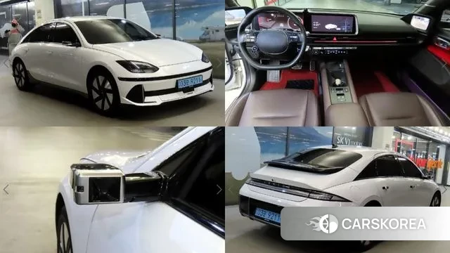 Hyundai Ionic 6 2023 Белый из Кореи