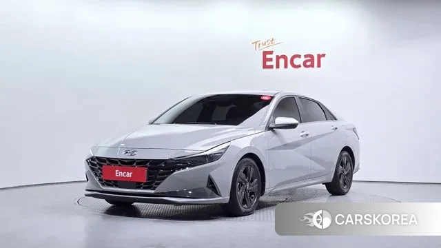 Hyundai Avante (CN7) 2020 Серебристо-серый из Кореи