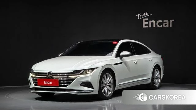 Volkswagen Arteon 2022 Белый из Кореи