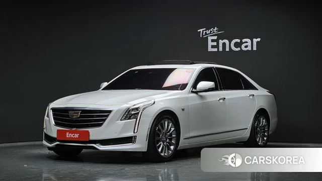 Cadillac CT6 2018 Белый из Кореи