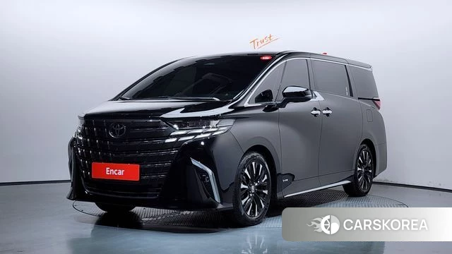 Toyota Alphard 4th Generation 2025 Черный из Кореи