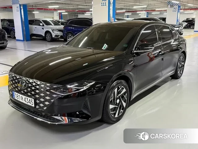 Hyundai The New Grandeur IG Hybrid 2021 Черный из Кореи
