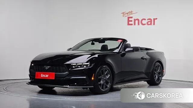 Ford Mustang 7th Generation 2024 Черный из Кореи