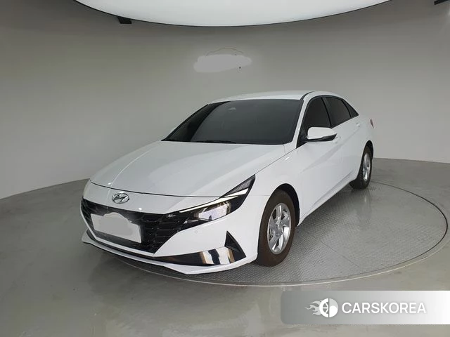 Hyundai Avante (CN7) 2021 Белый из Кореи