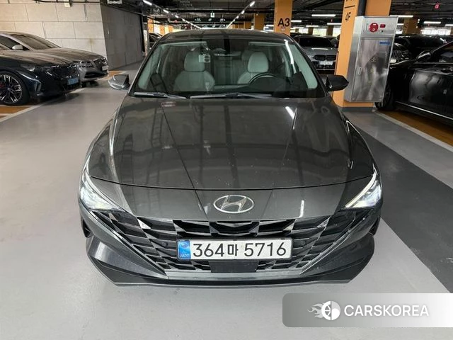 Hyundai Avante (CN7) 2021 Серый из Кореи