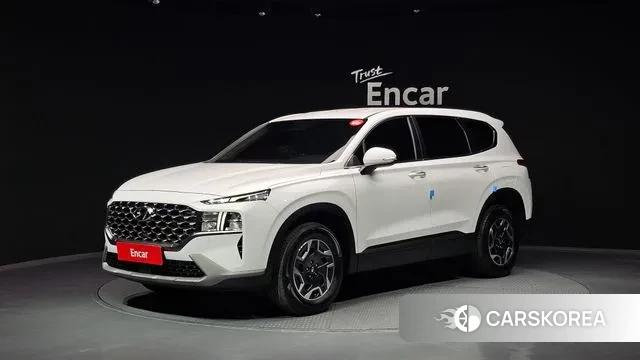 Hyundai The New Santa Fe 2022 Белый из Кореи