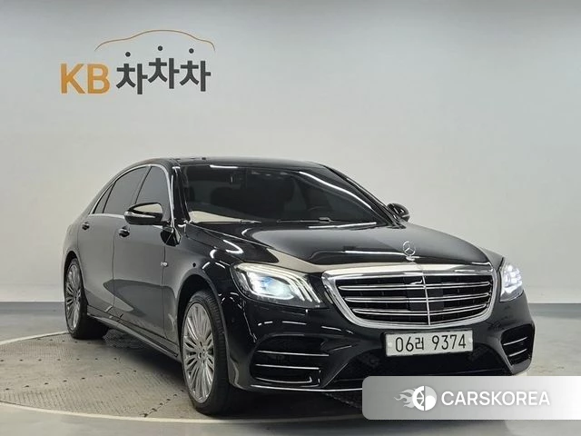 Mercedes-Benz S-Class W222 2018 Черный из Кореи