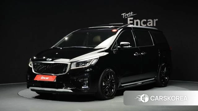 Kia The New Carnival 2018 Черный из Кореи