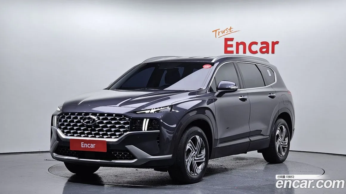 Hyundai The New Santa Fe 2020 Серый из Кореи