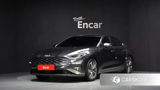 Kia K8 Hybrid 2021 Серый из Кореи