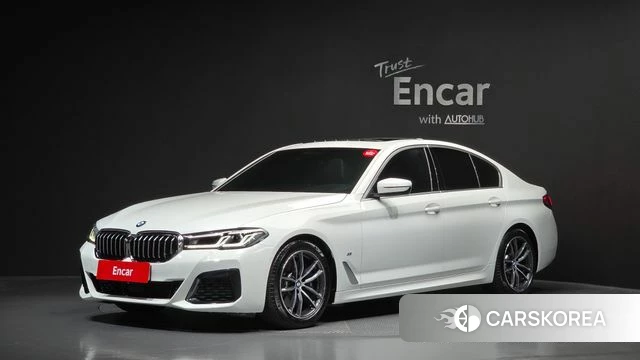 BMW 5 Series (G30) 2022 Белый из Кореи