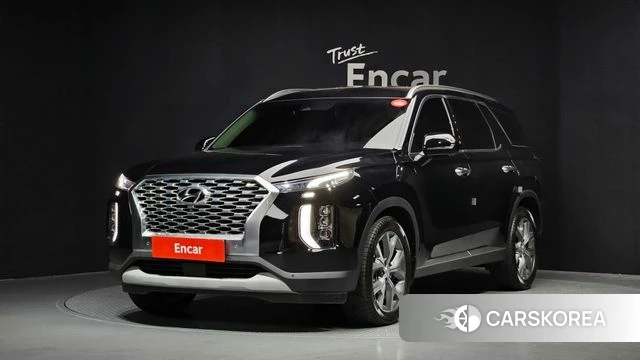 Hyundai Palisade 2021 Черный из Кореи