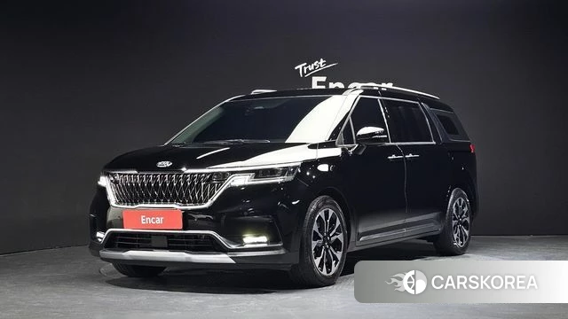 Kia Carnival 4th generation 2021 Черный из Кореи