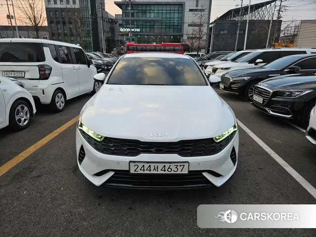 Kia K5 Hybrid 3rd Generation 2023 Белый из Кореи