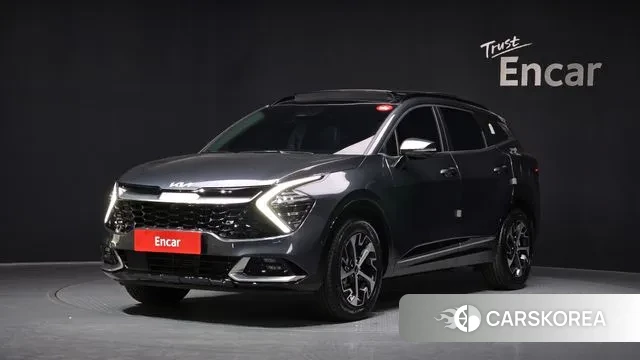 Kia Sportage 5th Generation Hybrid 2024 Серый из Кореи