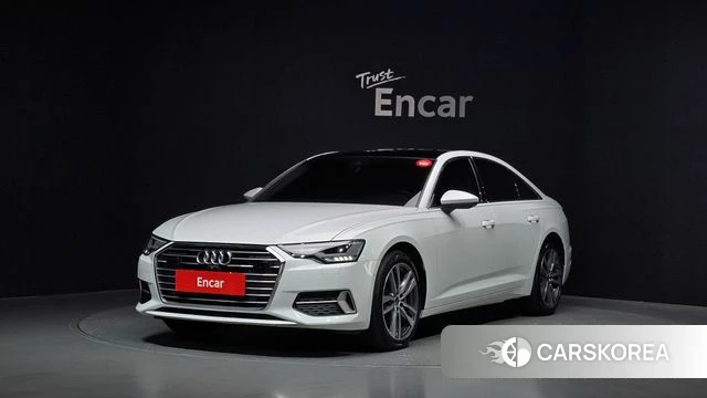 Audi A6 (C8) 2022 Белый из Кореи