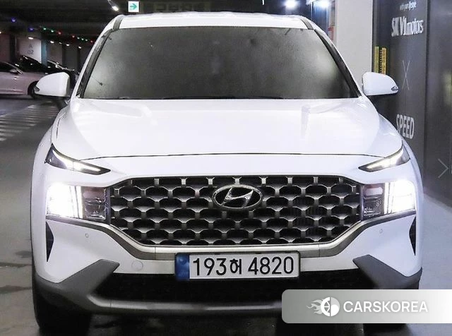 Hyundai The New Santa Fe 2022 Белый из Кореи