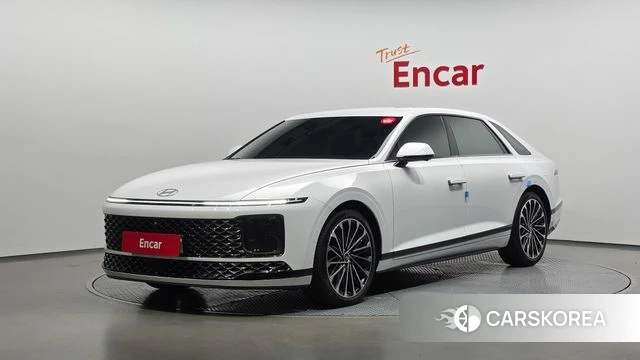 Hyundai Grandeur Hybrid (GN7) 2024 Белый из Кореи