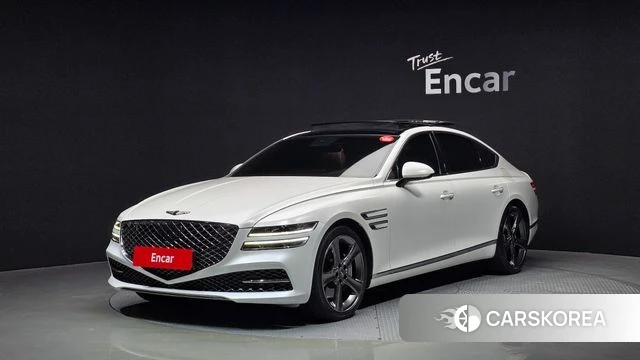 Genesis G80 (RG3) 2021 Белый из Кореи