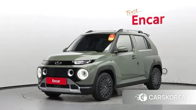 Hyundai Casper 2021 Светло-зеленый из Кореи