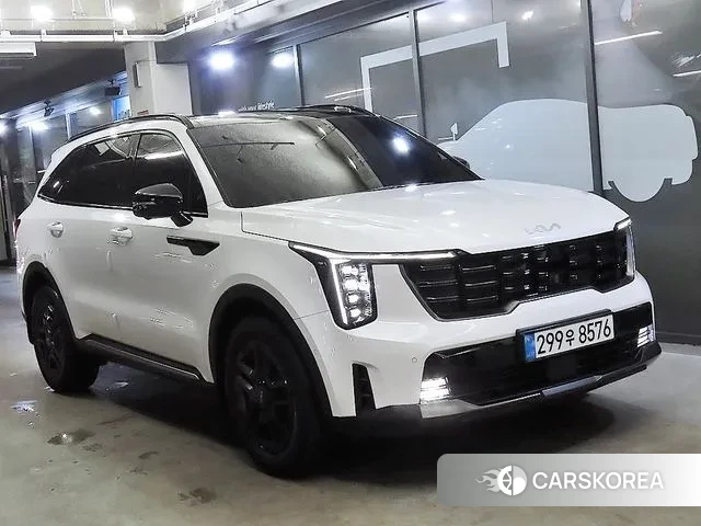 Kia The New Sorento 4th Generation 2024 Белый из Кореи