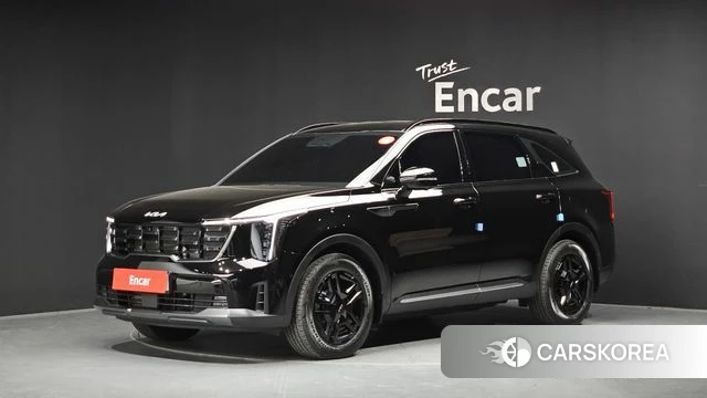 Kia The New Sorento 4th Generation 2024 Черный из Кореи