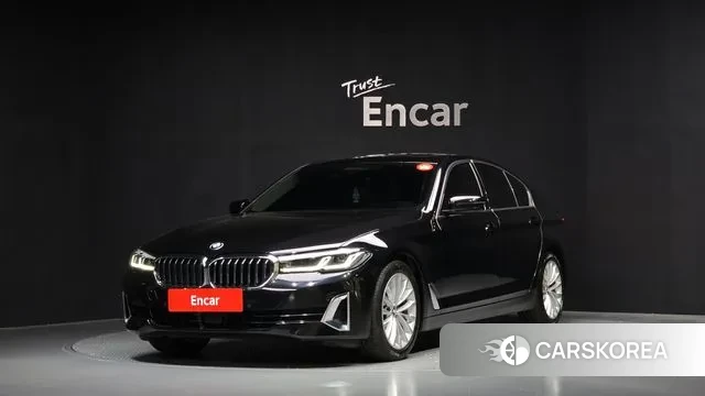 BMW 5 Series (G30) 2022 Черный из Кореи