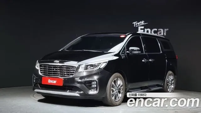 Kia The New Carnival 2018 Черный из Кореи