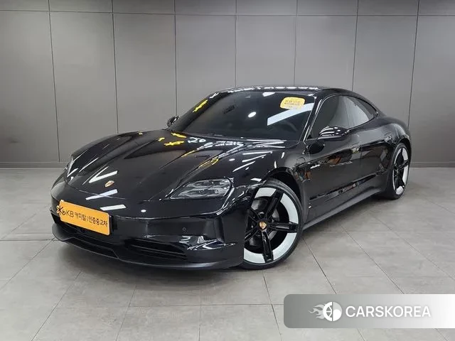 Porsche Taycan 2024 Черный из Кореи