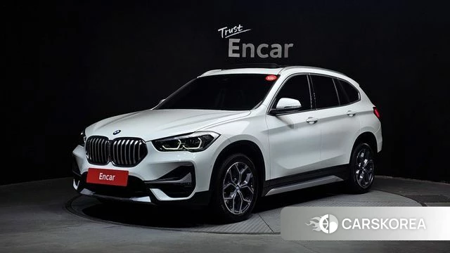 BMW X1 (F48) 2022 Белый из Кореи