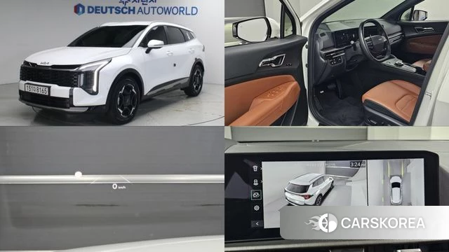 Kia The New Sportage 5th Generation Hybrid 2025 Белый из Кореи