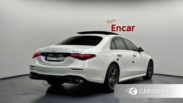 Mercedes-Benz S-Class W223 2022 Белый из Кореи