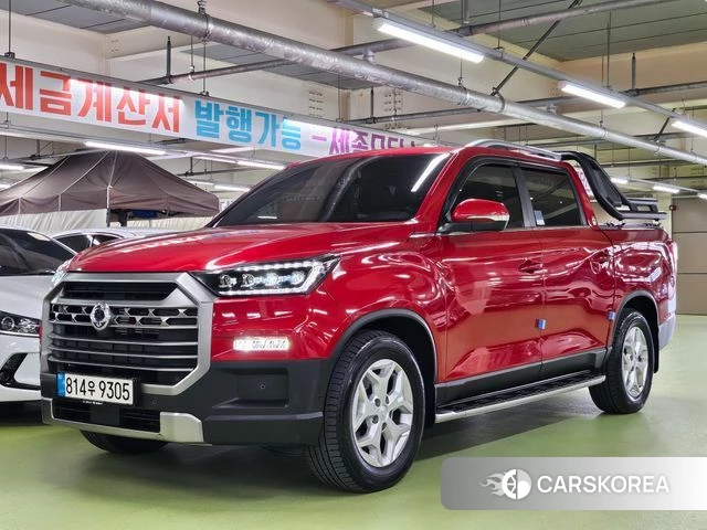 Ssangyong The New Rexton Sport 2023 Красный из Кореи